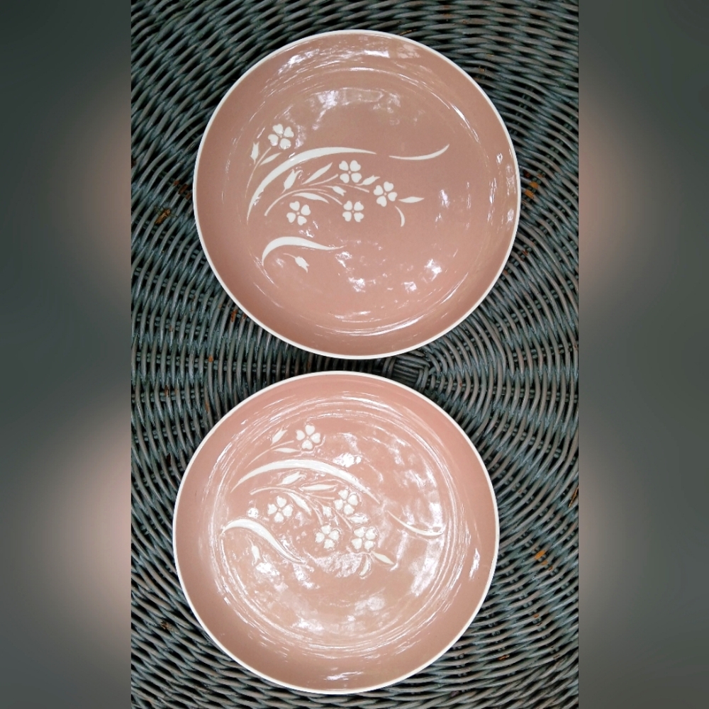 Harkerware Harker Ware Springtime Dinner Plates